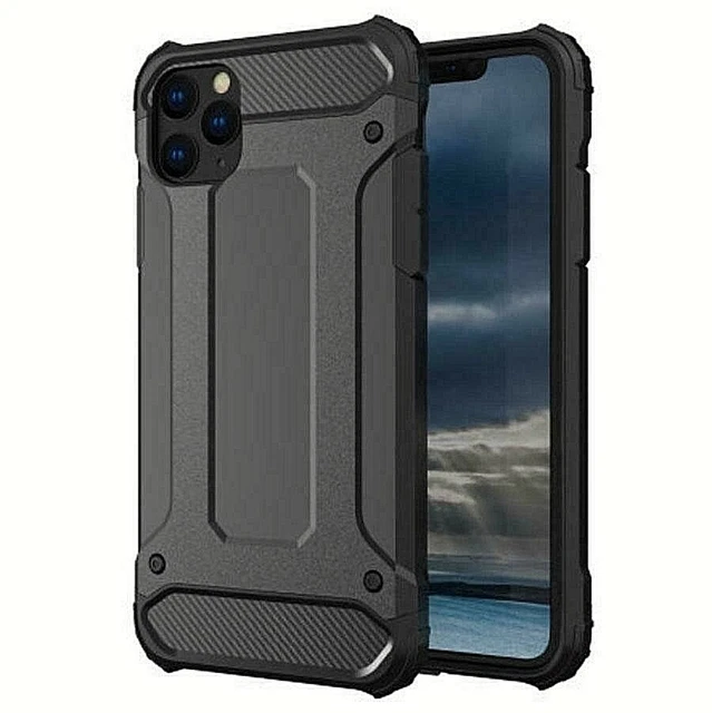 Coque Anti-choc Armor Carbon Pour Xiaomi 12 Pro - Noir - Protection Complète