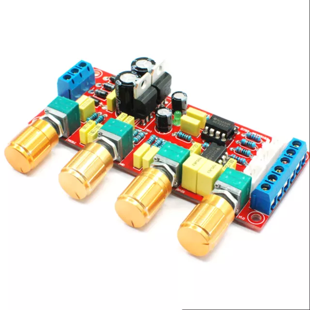 NE5532 Pre-amplifier Tone Board Treble Alto Bass Volume Control DIY KitR'EN