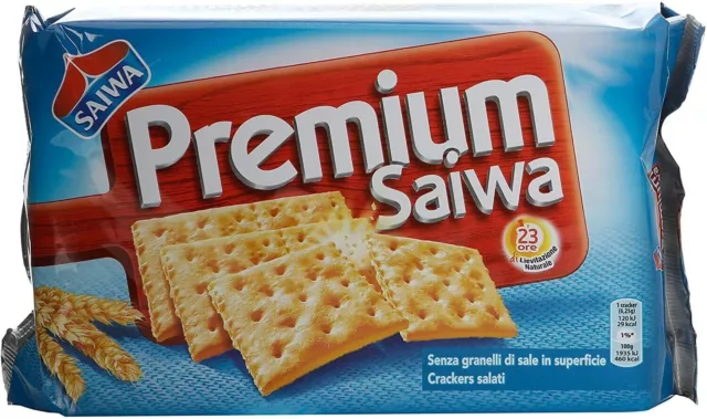Crackers Premium Saiwa Cracker Snack Nicht Salate IN Oberfläche Aperitif Vegan