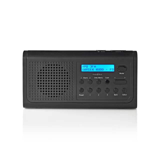 Radio Portable Fm Dab+ Numerique Avec Entree Casque Reveil Et Alarme
