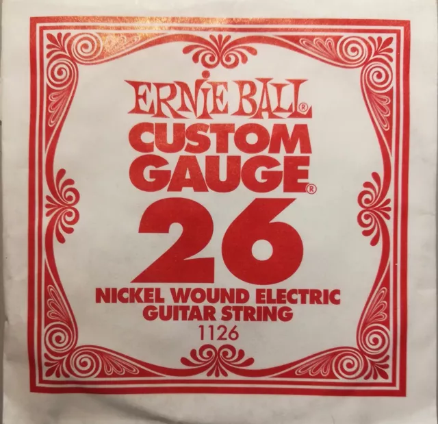 KIT N.6 CORDE ERNIE BALL 026 (1126) PER CHIT ELETTR - Sconti x acquisti multipli