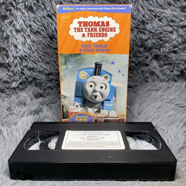 THOMAS THE TANK Engine & Friends Trust Thomas VHS 1989 Tape Animated ...