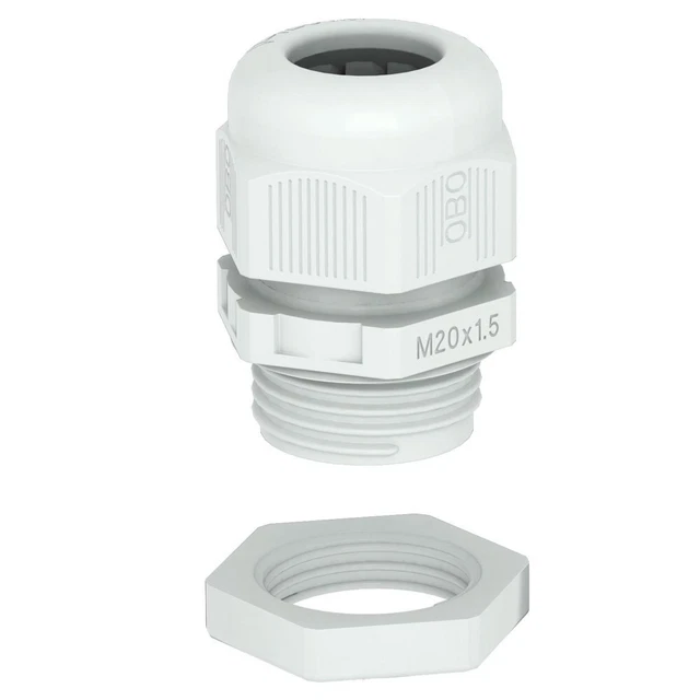 50 pezzi raccordo OBO Bettermann V-TEC VM20+ LG IP68 grigio 2022766