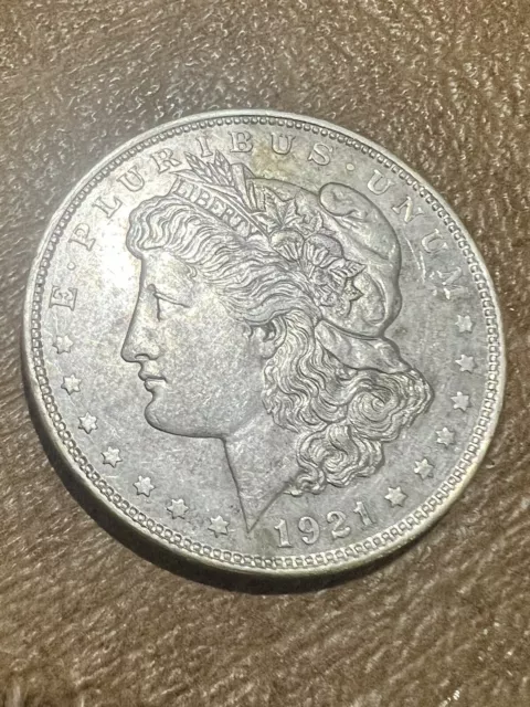 1921-D - The ONLY Denver Minted Morgan Silver Dollar - 90% - Last Year Historic