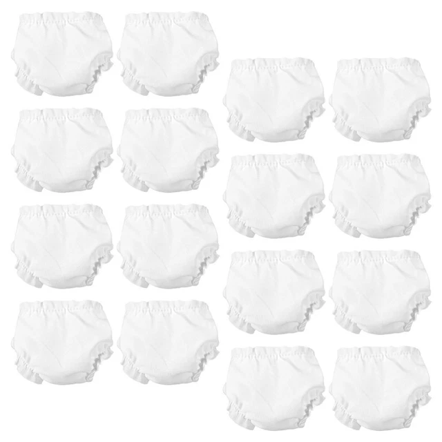 24pz Cuscinetti Giocattolo Mutandine Bambola Accessori Per Tavoli Ufficio Mini Bambola Bambino