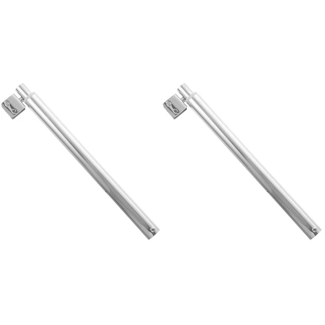 2 PIEZAS Barra de puerta de ducha sin marco Soporte de puerta de ducha Tablero