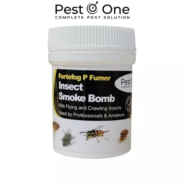 Cluster Fly Wasp Insect Killer Pro Smoke Fumer Fogger Pest Smoker Bomb 11g P 2