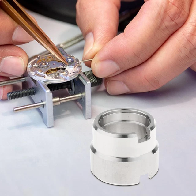 Support De Mouvement Pour Montre - Base Multifonction Horloger - Acier Inoxydable