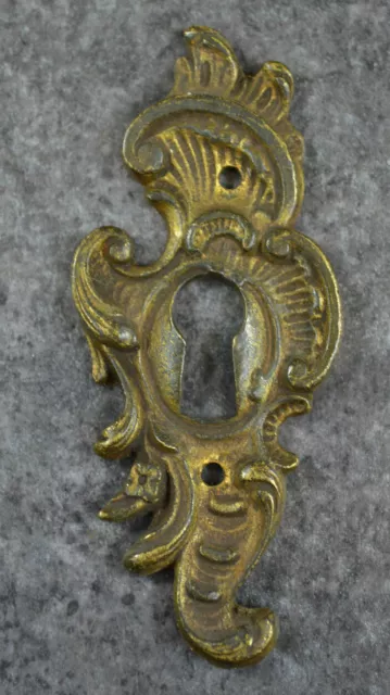Entree De Serrure En Bronze Ancienne Style Louis Xv