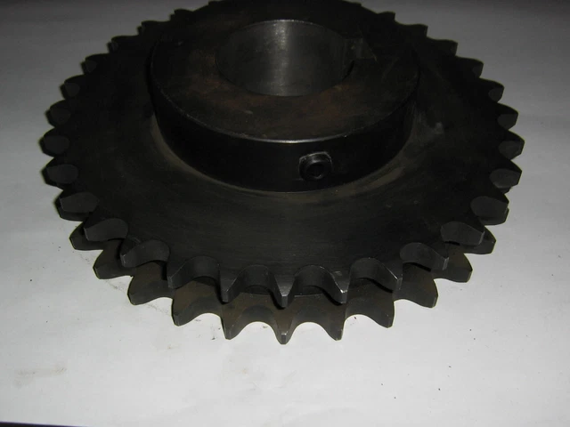 Sprocket Double 80 Roller chain 32 teeth, 2-15/16" bore D80-32