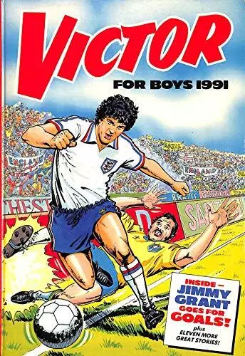 Victor Book for Boys 1991 (Annual) Hardback Book The Cheap Fast Free Post