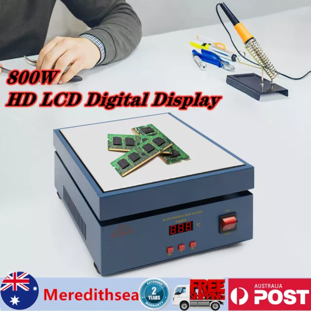 800W 946 Microcomputer Electric Hot Plate Preheat Soldering Preheat LCD Digital