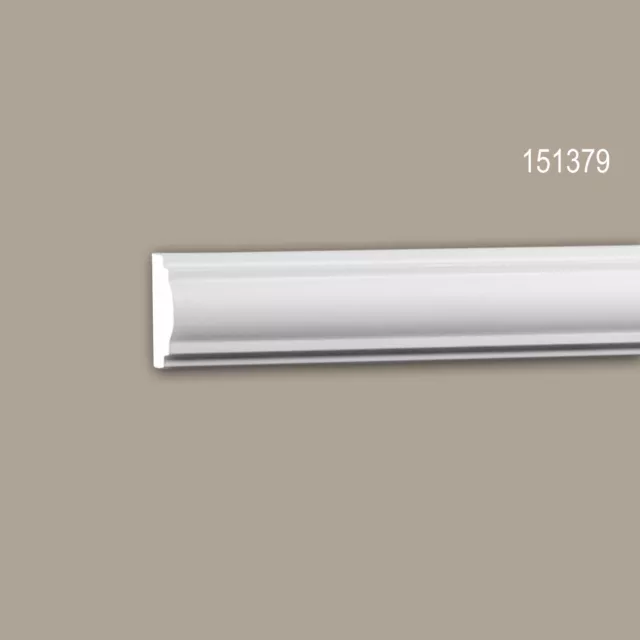 1 MUSTERSTÜCK PROFHOME S-151379 10 cm | MUSTER der Wandleiste Zierleiste 2