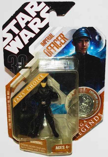 Star Wars New Hope 30th Imperial Officer Saga Legends Figure 2007 HASBRO MOC TC