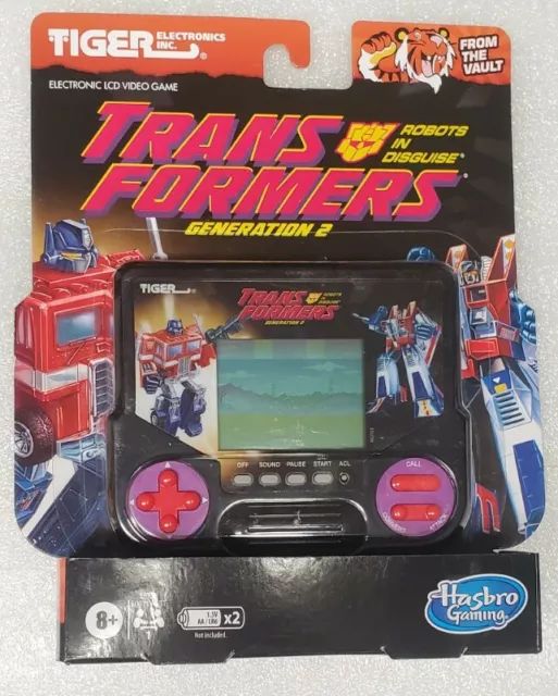 Transformers G2 LCD Game Retro 1993 Tiger Electronics & Hasbro Gaming Hand Held