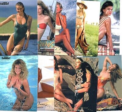 2004 Sports Illustrated Si Swimsuit "Hall Of Fame" (Hf1-10) 10 Card Set