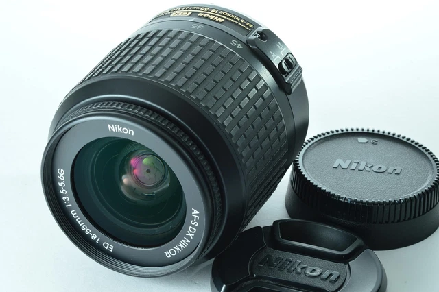 [Near Mint] Nikon 18-55mm f/3.5-5.6G ED Auto Focus-S DX Non-VR Nikkor Zoom Lens