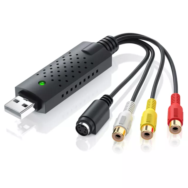 CSL USB 2.0 Audio/Video-Grabber mit Honestech VHS to DVD SE Software