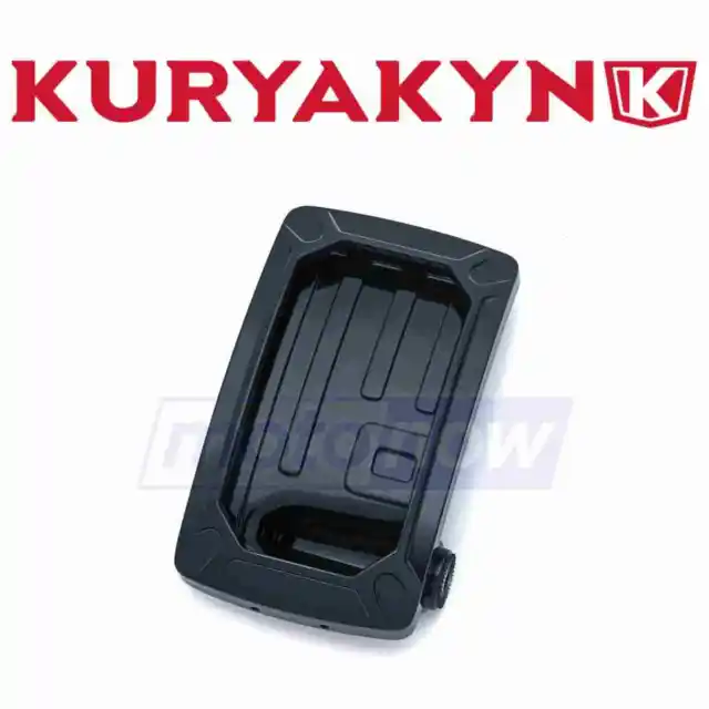Kuryakyn 3191 Nova Curved Side Mount License Plate Holder for Body License ut
