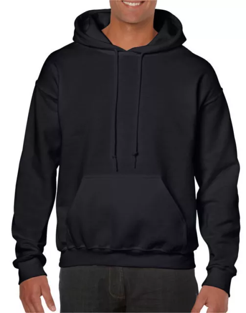 Gildan Heavyweight Hoodie Heavy Blend Hooded Jumper Plain Sweatshirt Unisex Hood