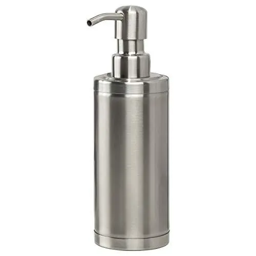 GAPPO Brushed Nickle Soap Dispenser Stainless Steel Metal Pump Hand Lotion