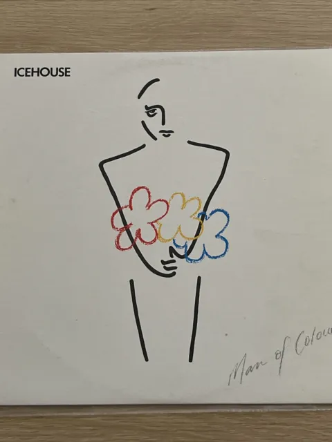 ICEHOUSE - Man Of Colours LP Record Vinyl 1987 AUST. PRESSING RML 53234