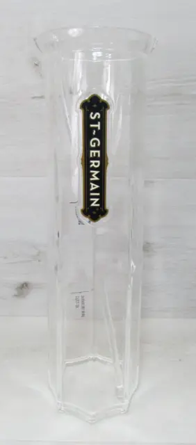 ST-GERMAIN Liqueur 11.75" Acrylic Cocktail Mixing Pitcher Carafe + Swizzle Stick