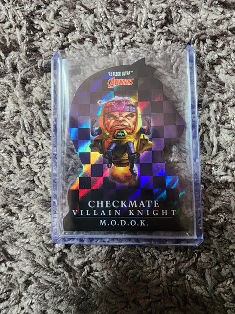 MODOK Marvel Fleer Ultra AVENGERS ULtra Checkmate Villain Knight Insert Card