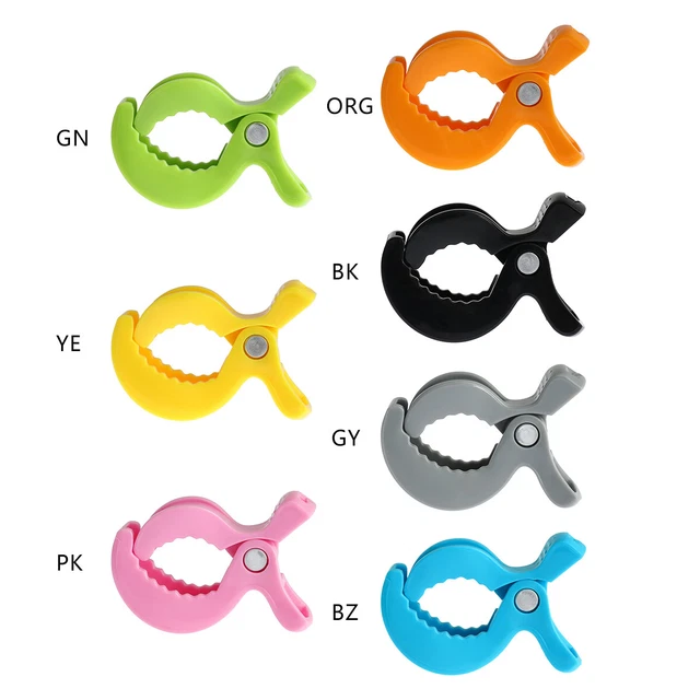 Baby Car Seat Zubehör Spielzeug Lampe Kinderwagen Peg Blanket Clip Multi Colo ST