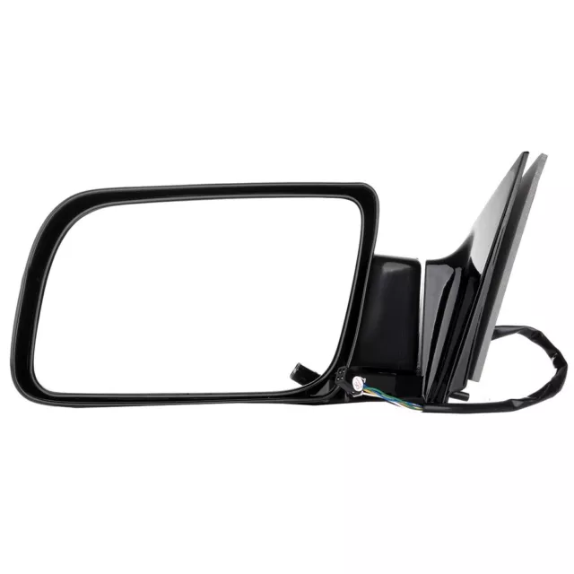 Fit For C/K Suburban Tahoe Yukon LH Power Black Driver Side Left View Mirror