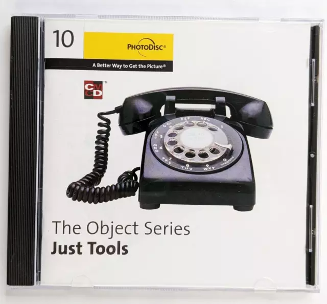 PhotoDisc Object Series 10 Just Tools CD Royalty-Free Stock Photos