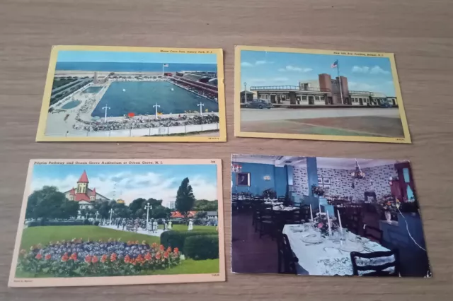 New Jersey Postcards Vintage Job Lot 1950s