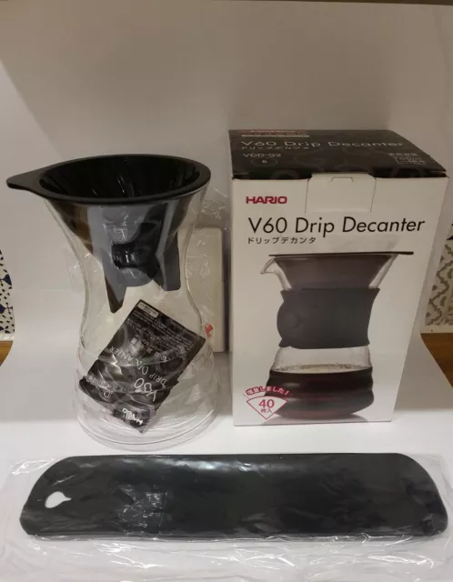 Hario V60 Drip Decanter VDD-02B  Pourover Coffee Brewer 1-4 Cups 700 ml