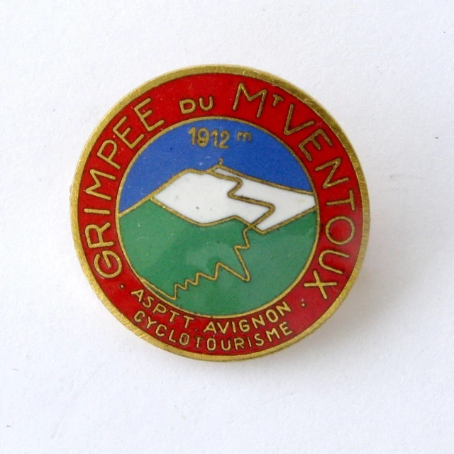 Insigne Cyclotourisme ASPTT Avignon - Grimpe Du Mont Ventoux, Années 70