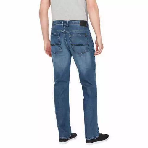 New Buffalo David Bitton Jackson Men's Straight Stretch Jeans NWT Great Gift 3