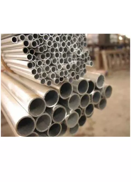 Aluminium Round Tube Pipe Hollow 25mm 28mm 30mm 35mm 40mm 45mm 6082T6 6063T6