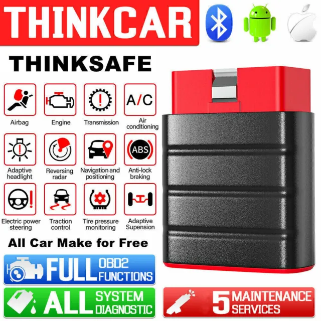 Thinkcar Thinksafe Escaner Automotriz OBD2 Lector De Codigos Para Autos Español