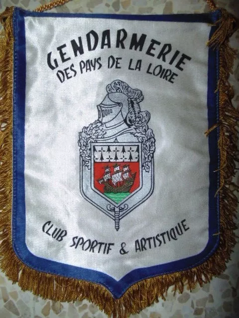 Fanion Souvenir Gendarmerie Des Pays De La Loire Club Sportif & Artistique