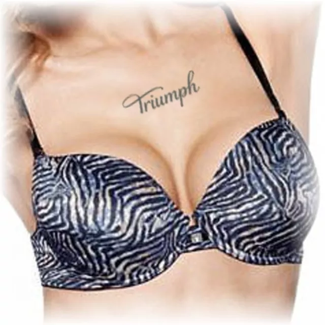 TRENDY super Marken Push-up BH - gefüttert - herausnehmbare Kissen - 75 B