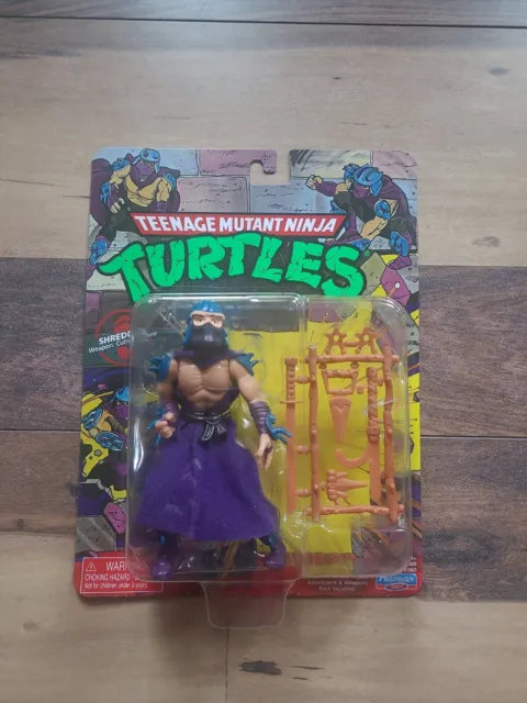 2022 TMNT Playmates Teenage Mutant Ninja Turtles Shredder Retro Classic Figure