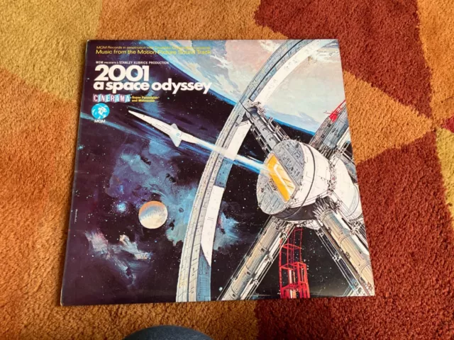 2001 A Space Odyssey Soundtrack Stanley Kubrick Lp Vinyl Record Mgm 2315 034
