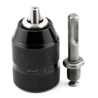 13MM Professional HSS Keyless Drill Chuck with SDS Adaptor Hardware Tool Part 86918
