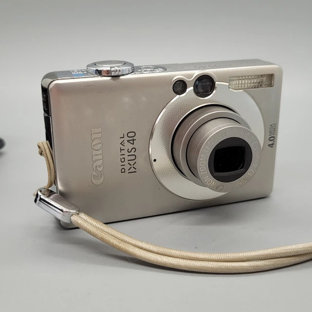 Canon PowerShot SD300 IXUS 40 4,0 megapixel fotocamera digitale compatta argento testato 8