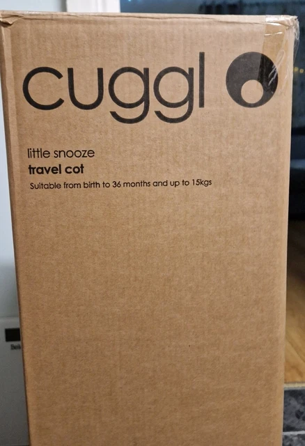 Cuggl little snooze travel sales cot