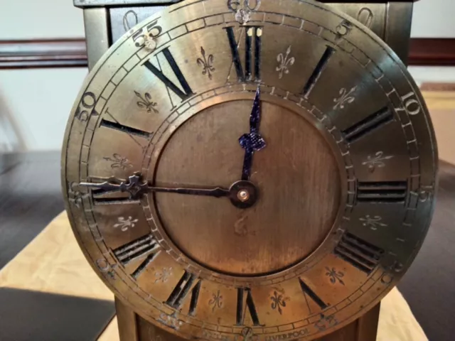 brass lantern clock