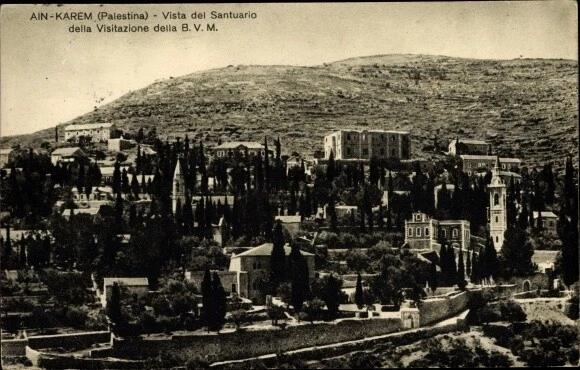 Ak Ain Karim Ain Karem En Kerem Jerusalem Israel, Vista del... - 3706689
