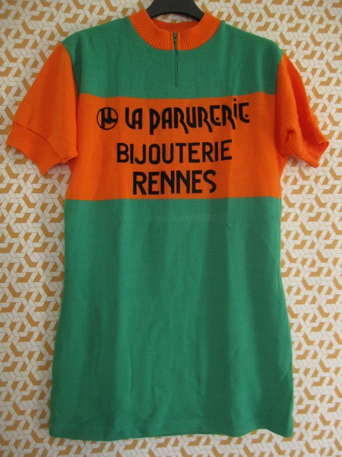 Maillot Cycliste Vintage Kopa 1979 - La Redoute Motobécane - Acrylique Taille M