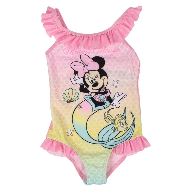 Maillot De Bain 1 Pièce Fille - Trois Bassins - Pink