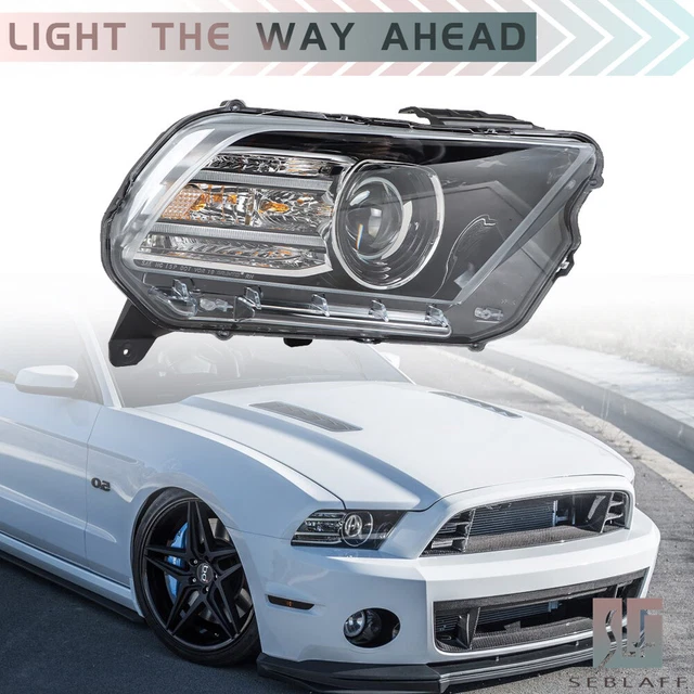 Phare Droit Avant Halogène Pour Ford Mustang 2015 à 2024 - Compatible Modèle Xenon - TYC (réf FR3Z-13008-J)