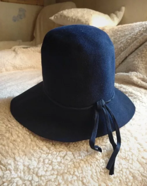 Cappello vintage in feltro di lana, taglia Media, condizioni Top